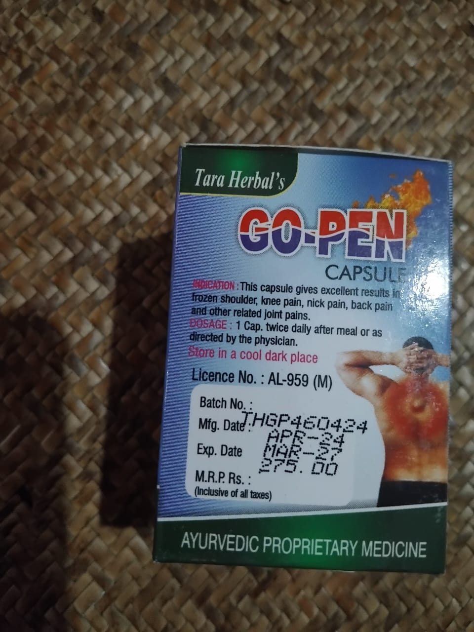 Go pen Capsule